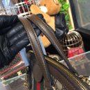 1:1 Replica Gucci Ophidia Medium Shoulder Bag Beige/Ebony GG Supreme Canvas For Women 13in/34cm 524533
