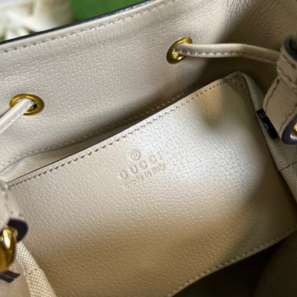 1:1 Replica Gucci Ophidia Small GG Bucket Bag White For Women, Women's Bags 10in/25cm GG ‎