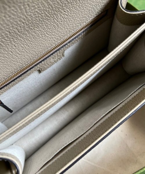 1:1 Replica Gucci Ophidia Small GG Top Handle Bag Beige For Women, Women's Bags 9.8in/25cm GG ‎651055 UULAG 9682
