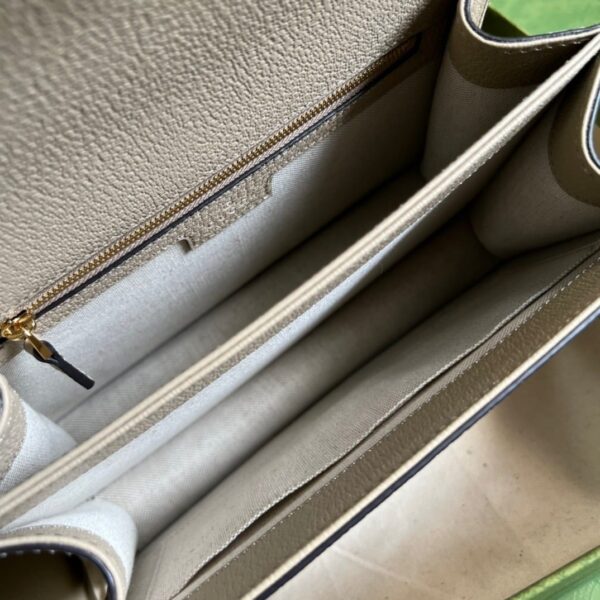 1:1 Replica Gucci Ophidia Small GG Top Handle Bag Beige For Women, Women's Bags 9.8in/25cm GG ‎651055 UULAG 9682