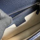 1:1 Replica Gucci Ophidia Small Top Handle Bag Beige And Blue GG Supreme Canvas  For Women 10in/25cm 651055 96IWN 4076