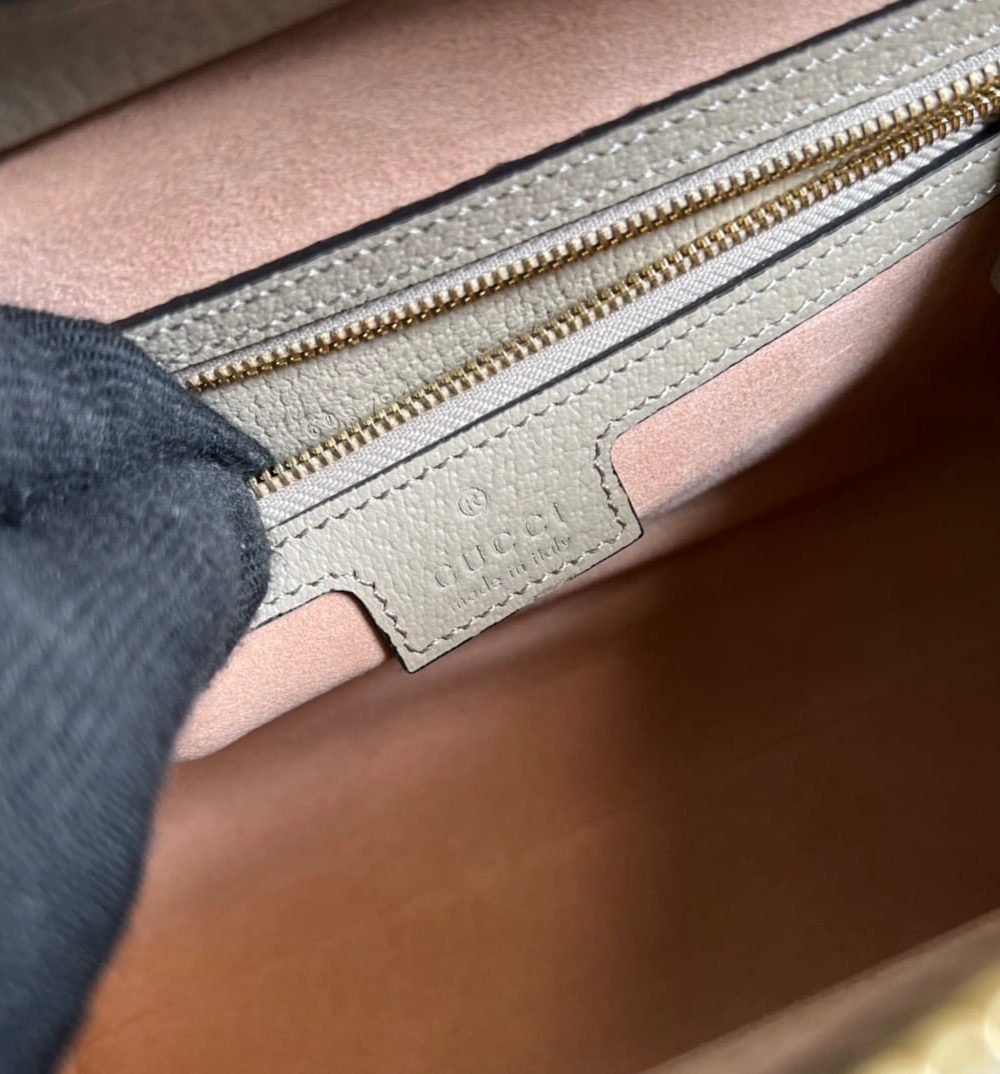 1:1 Replica Gucci Ophidia Small Tote With Web Beige For Women, Women's Bags 10in/26cm GG