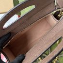 1:1 Replica Gucci Ophidia Small Tote With Web Black For Women 10in/26cm GG 693724 96IWO 8745