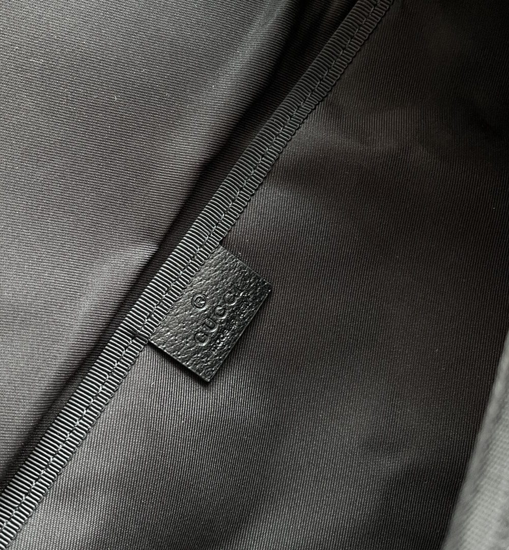 1:1 Replica Gucci Original GG Baby Changing Bag Black For Women, Women's Bags 16.9in/43cm GG