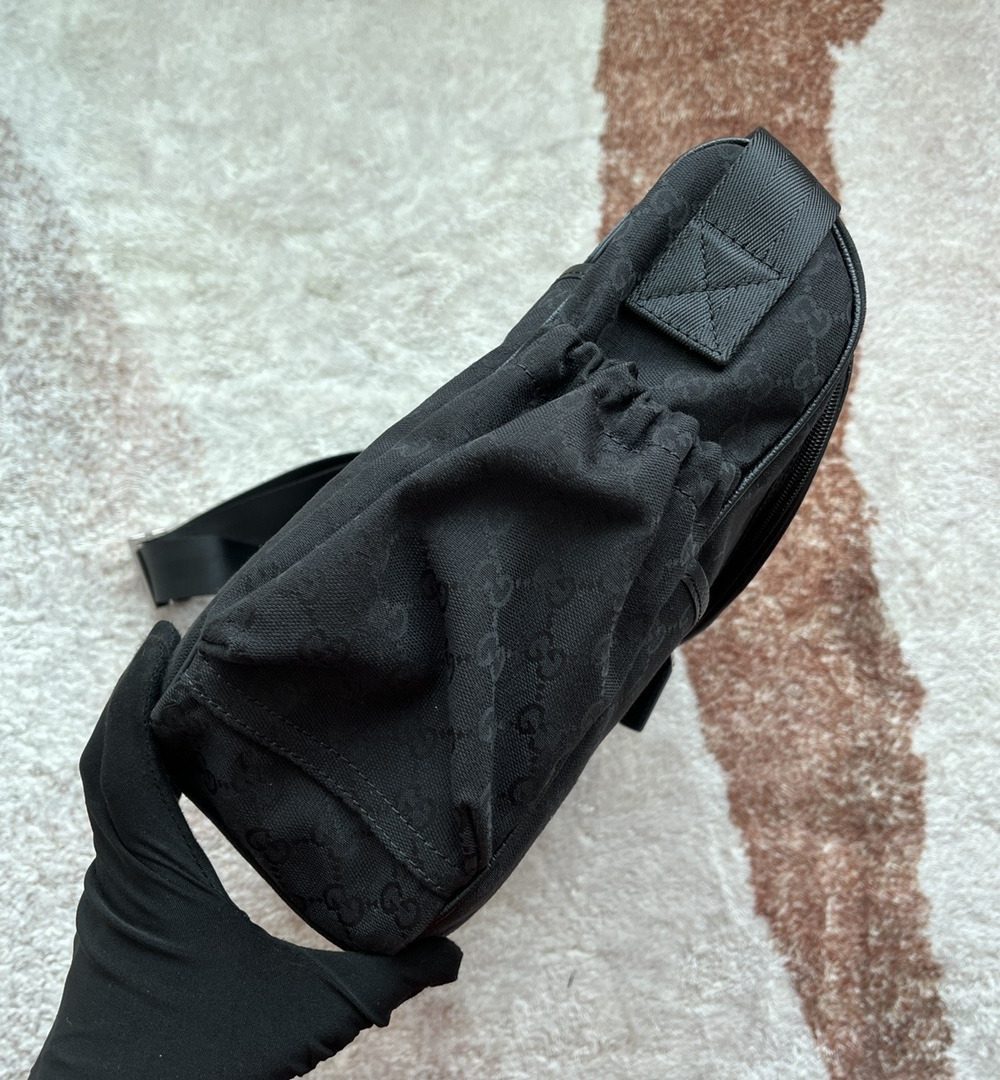 1:1 Replica Gucci Original GG Baby Changing Bag Black For Women, Women's Bags 16.9in/43cm GG