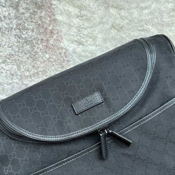 1:1 Replica Gucci Original GG Baby Changing Bag Black For Women, Women's Bags 16.9in/43cm GG