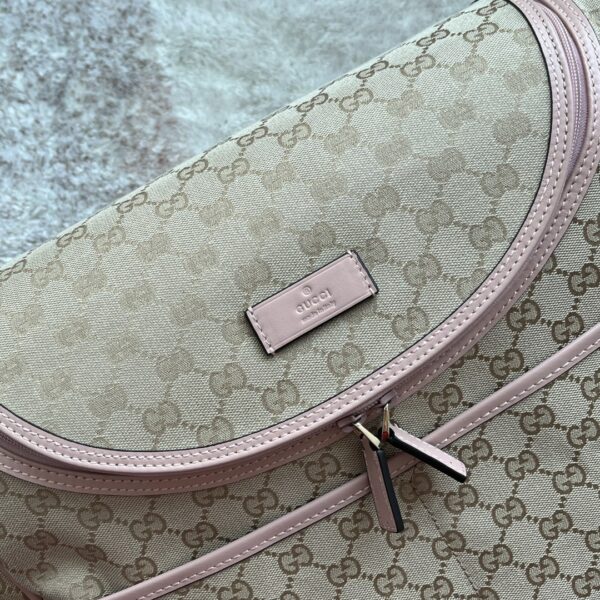1:1 Replica Gucci Original GG Baby Changing Bag Brown For Women, Women's Bags 16.9in/43cm GG