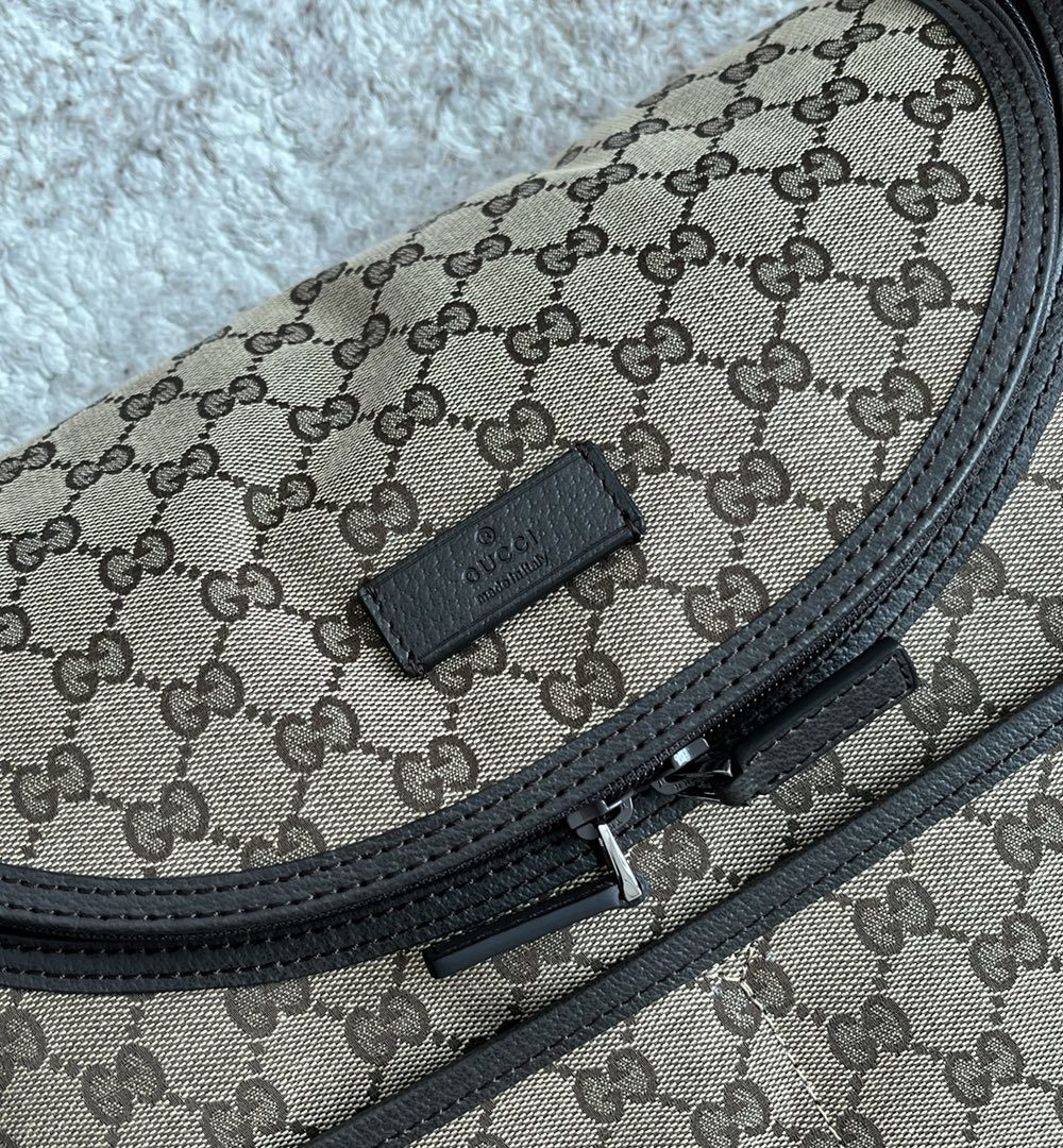 1:1 Replica Gucci Original GG Baby Changing Bag Brown For Women, Women's Bags 16.9in/43cm GG