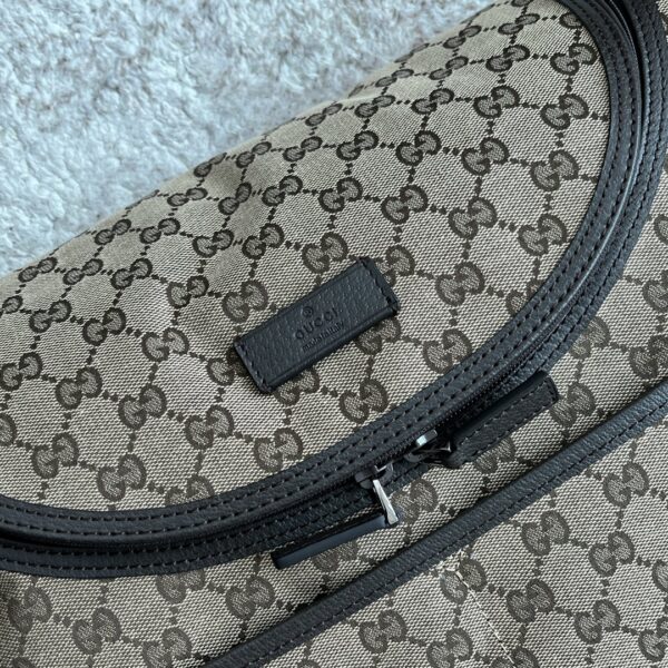 1:1 Replica Gucci Original GG Baby Changing Bag Brown For Women, Women's Bags 16.9in/43cm GG