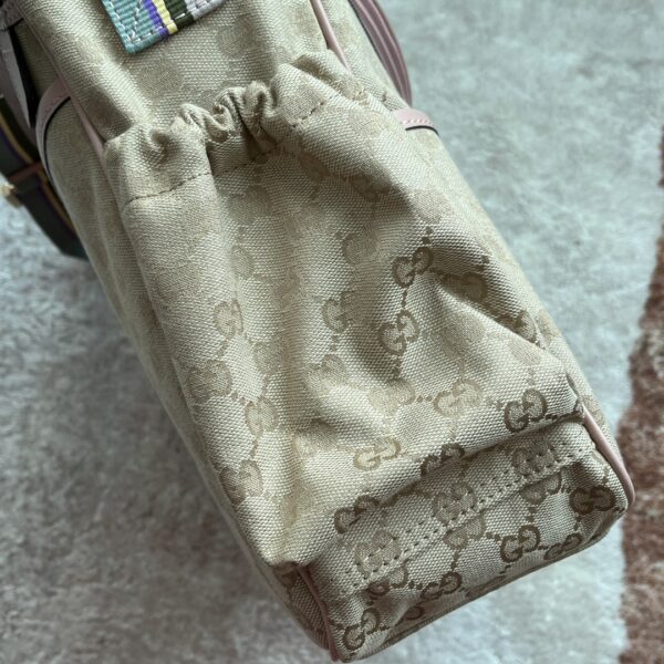 1:1 Replica Gucci Original GG Baby Changing Bag Brown For Women, Women's Bags 16.9in/43cm GG