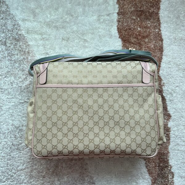 1:1 Replica Gucci Original GG Baby Changing Bag Brown For Women, Women's Bags 16.9in/43cm GG
