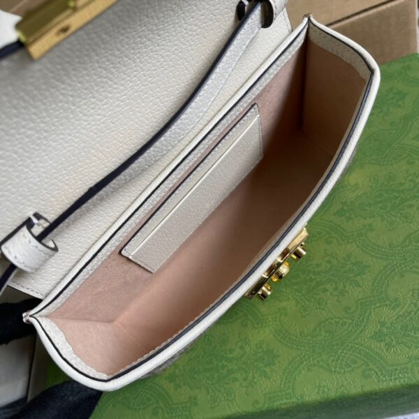 1:1 Replica Gucci Padlock Mini Bag Beige For Women, Women's Bags 7in/18cm GG