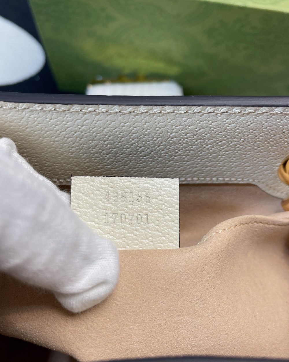 1:1 Replica Gucci Padlock Small Gucci Strawberry Shoulder Bag Beige For Women, Women's Bags 10in/26cm GG