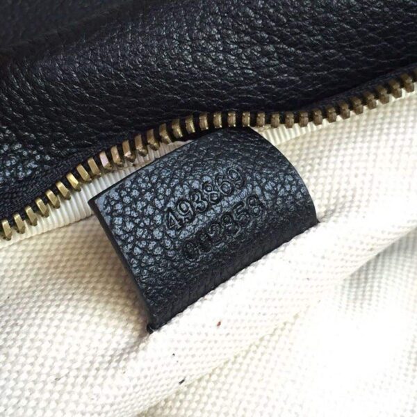 1:1 Replica Gucci Print Waist Belt Bag Black For Women And Men 15in/39cm GG 530412