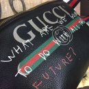 1:1 Replica Gucci Print Waist Belt Bag Black For Women And Men 15in/39cm GG 530412