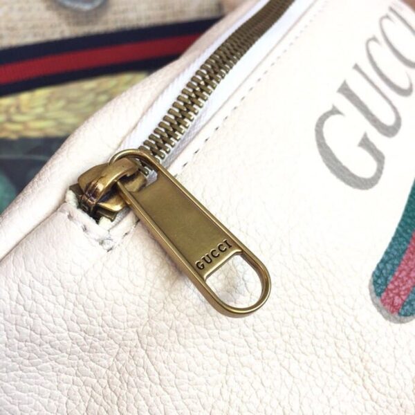 1:1 Replica Gucci Print Waist Belt Bag White For Women And Men 11in/27cm GG 527792
