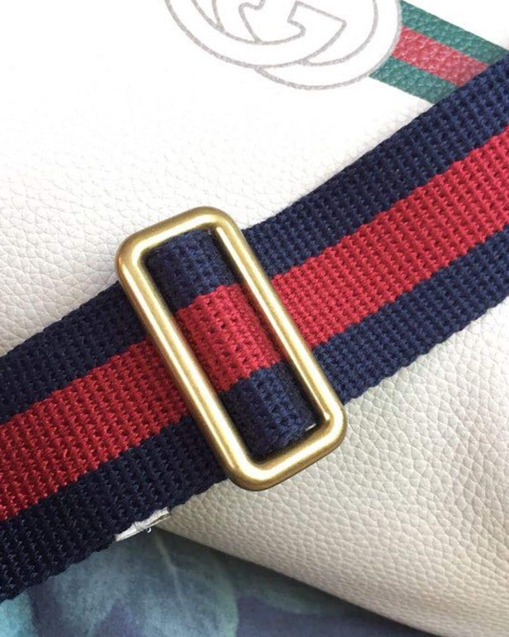 1:1 Replica Gucci Print Waist Belt Bag White For Women And Men 15in/39cm GG 530412