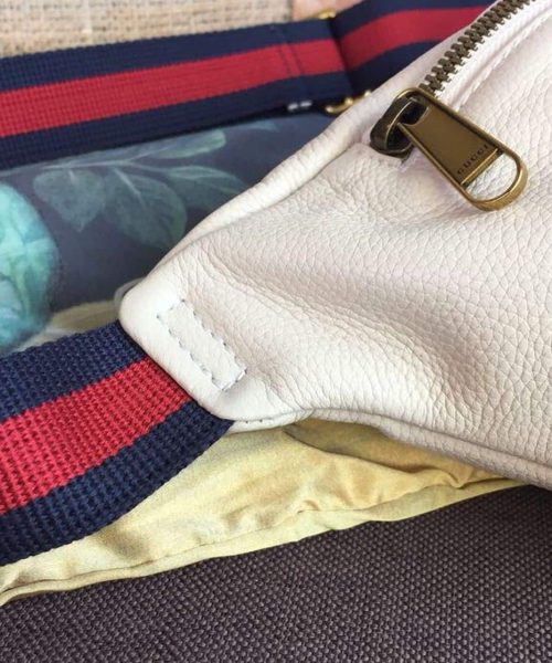 1:1 Replica Gucci Print Waist Belt Bag White For Women And Men 15in/39cm GG 530412