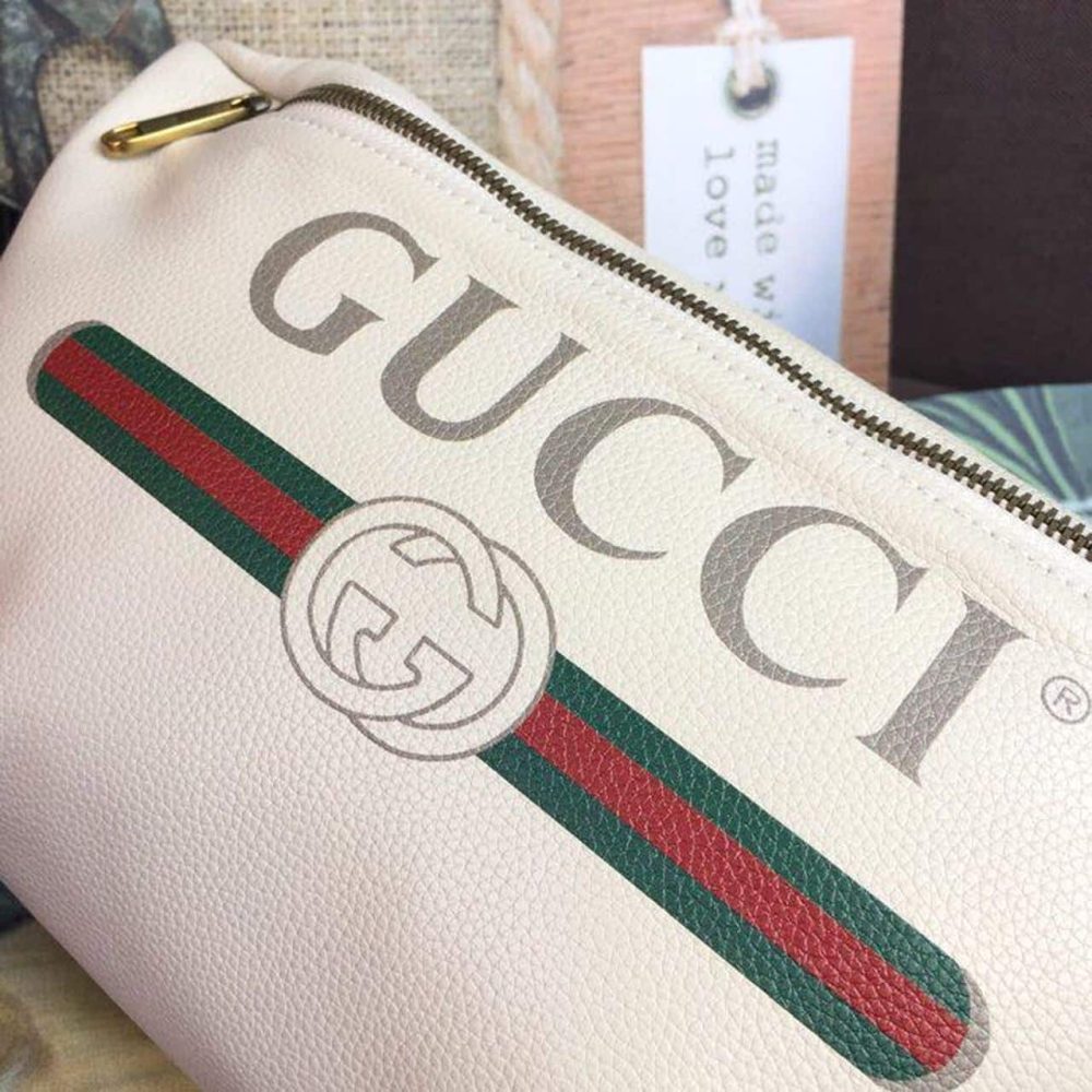 1:1 Replica Gucci Print Waist Belt Bag White For Women And Men 15in/39cm GG 530412 - Image 5