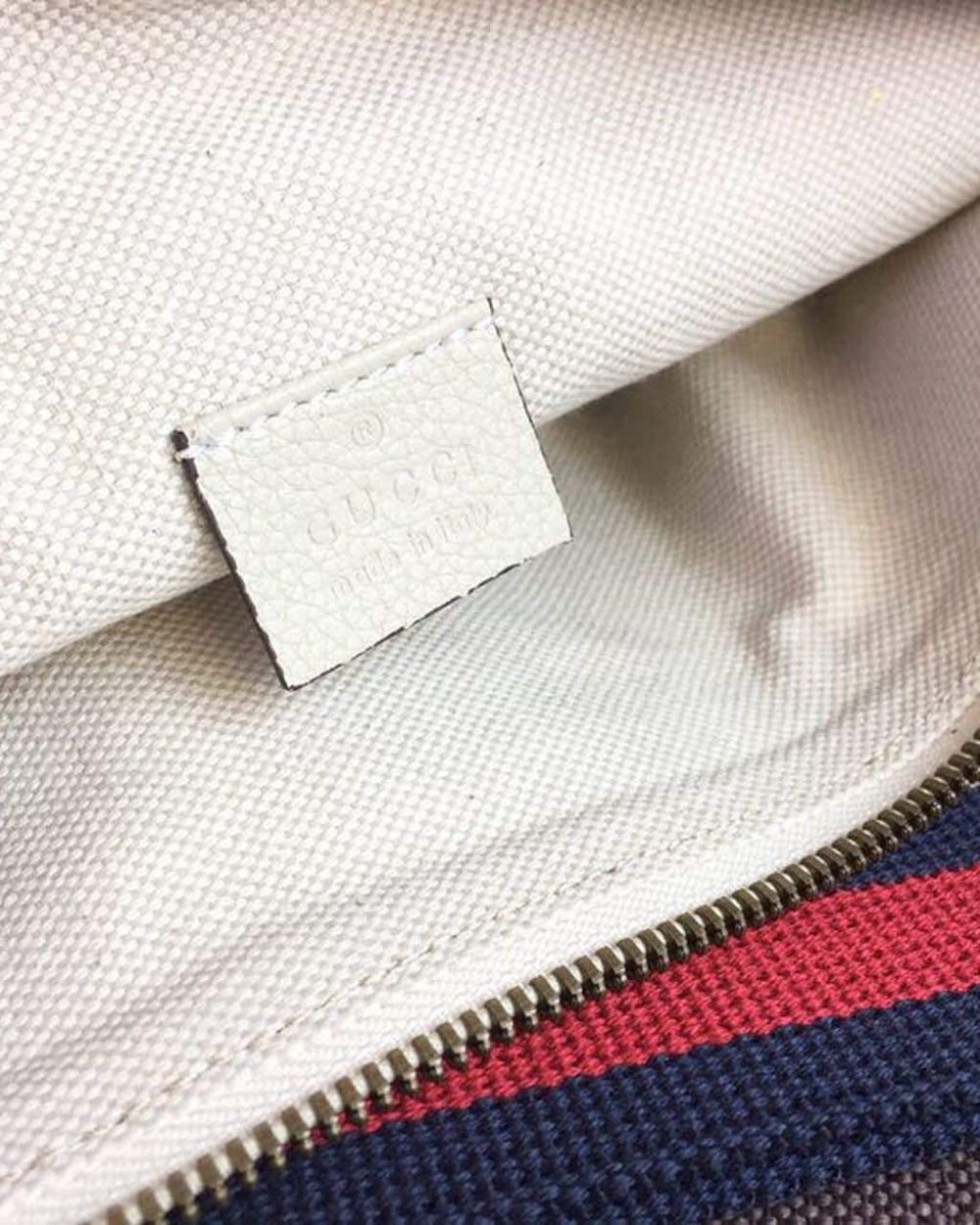 1:1 Replica Gucci Print Waist Belt Bag White For Women And Men 15in/39cm GG 530412