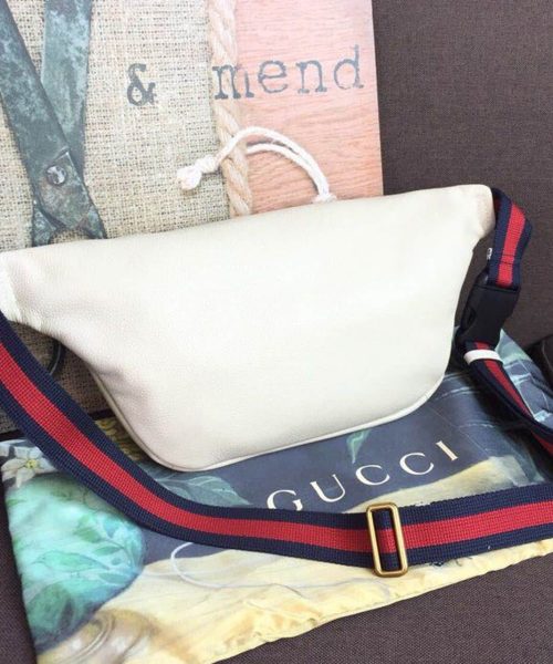 1:1 Replica Gucci Print Waist Belt Bag White For Women And Men 15in/39cm GG 530412