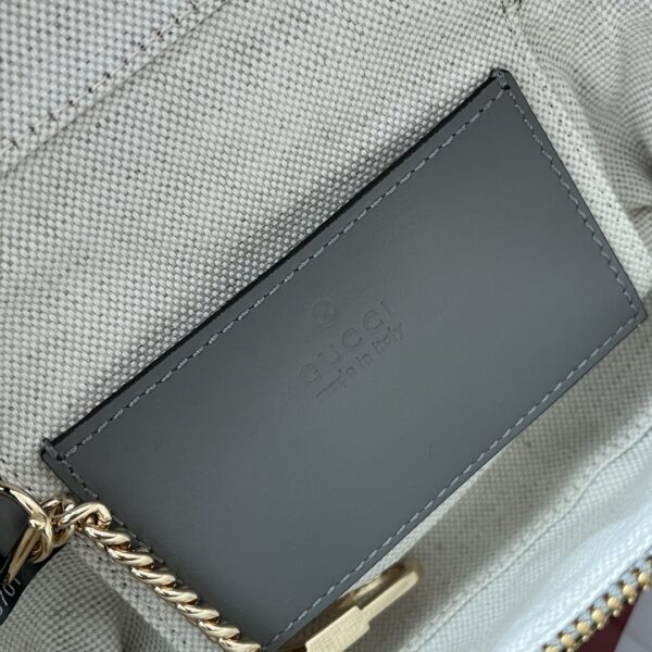 1:1 Replica Gucci Quilted GG Mini Handbag Gray For Women, Women's Bags 6.3in/16cm GG 723770 UM8IG 1275