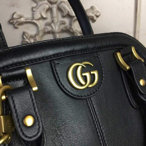 1:1 Replica Gucci Re(Belle) Large Top Handle Bag Black For Women 15.75in/40cm GG