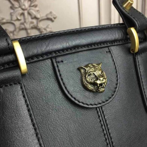 1:1 Replica Gucci Re(Belle) Large Top Handle Bag Black For Women 15.75in/40cm GG
