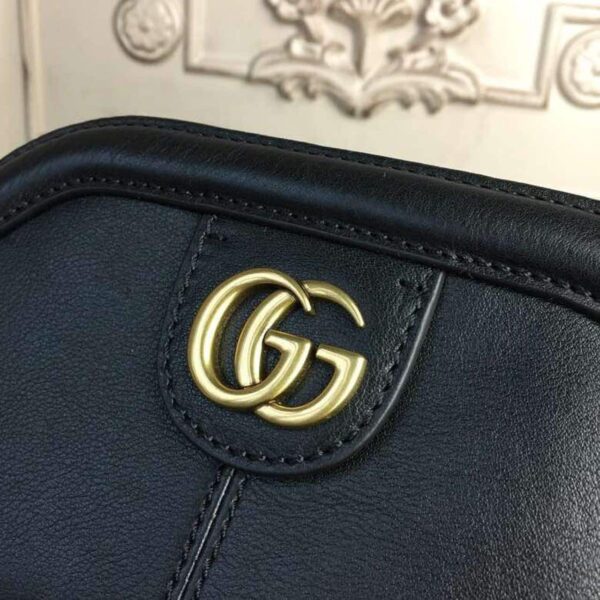 1:1 Replica Gucci RE(BELLE) Medium Top Handle Bag Black For Women 10.7in/27cm GG