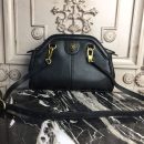 1:1 Replica Gucci RE(BELLE) Medium Top Handle Bag Black For Women 10.7in/27cm GG
