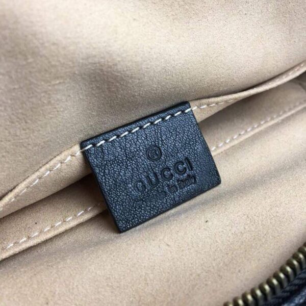1:1 Replica Gucci RE(BELLE) Medium Top Handle Bag Black For Women 10.7in/27cm GG