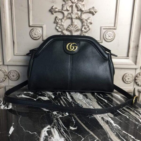 1:1 Replica Gucci RE(BELLE) Medium Top Handle Bag Black For Women 10.7in/27cm GG