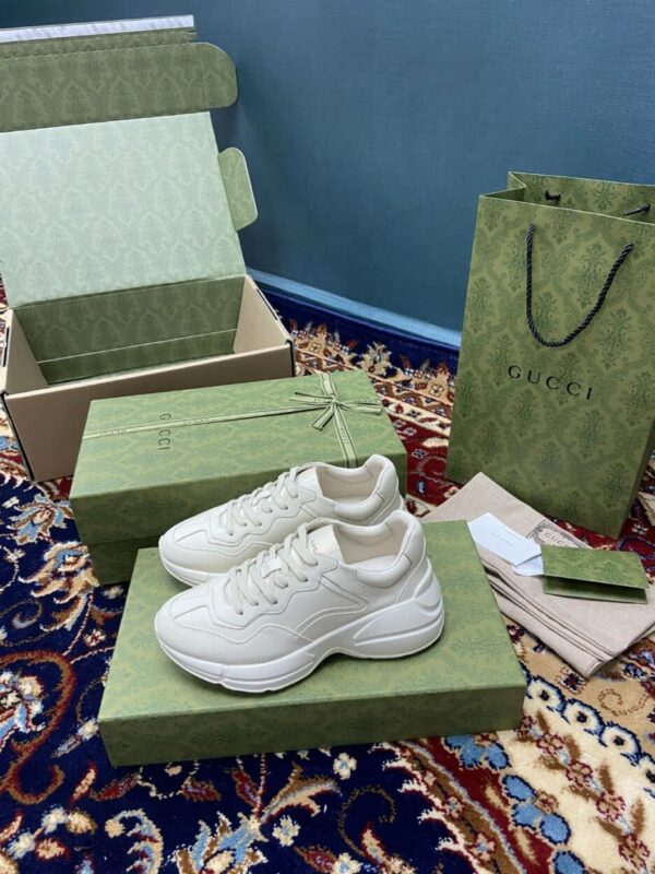Gucci Rhyton Sneaker Beige For Women 721749 0G2R0