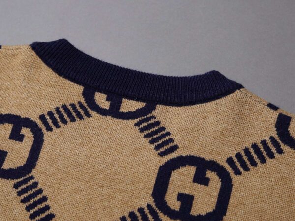 Gucci Round Neck Sweatshirt Brown For Men