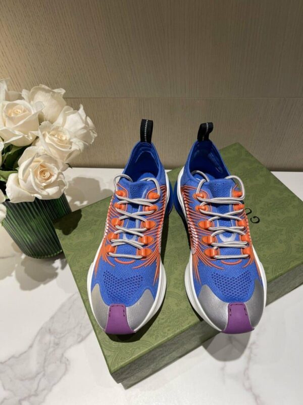 Gucci Run Women's Sneaker Blue For Women ‎‎‎80893 UFE10 8880