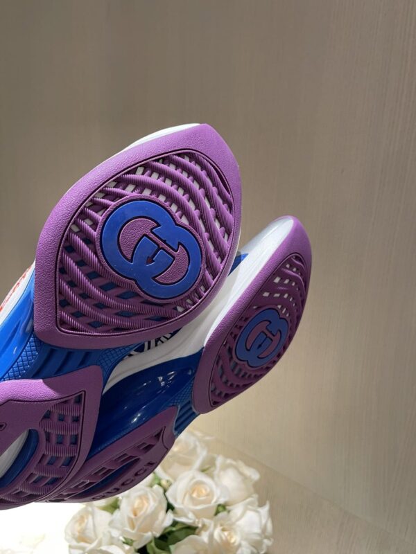 Gucci Run Women's Sneaker Blue For Women ‎‎‎80893 UFE10 8880