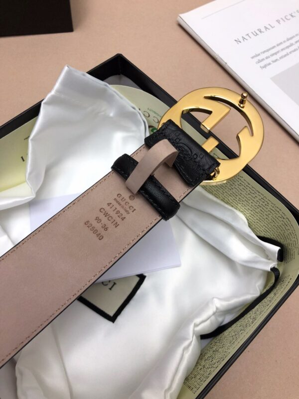 1:1 Replica Gucci Signature Belt Black For Women, Women Belt 370543 CWC1G 1000
