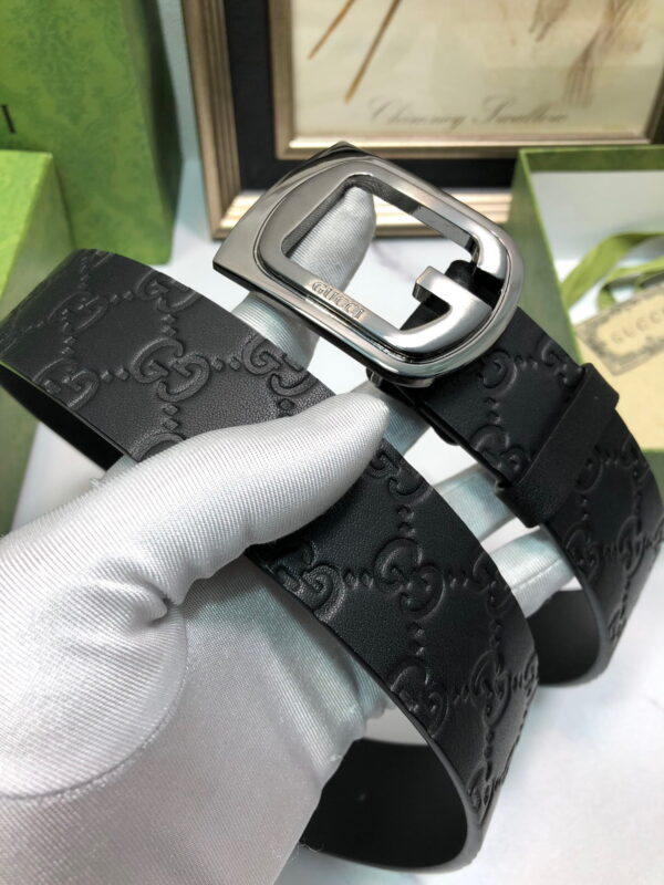 1:1 Replica Gucci Signature Belt Black For Women, Women Belt