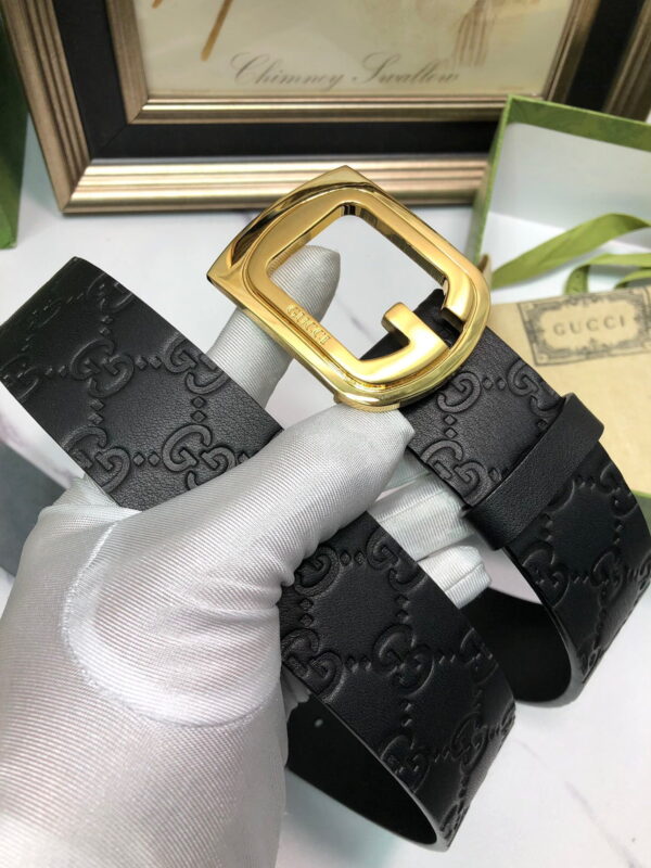 1:1 Replica Gucci Signature Belt Black For Women, Women Belt
