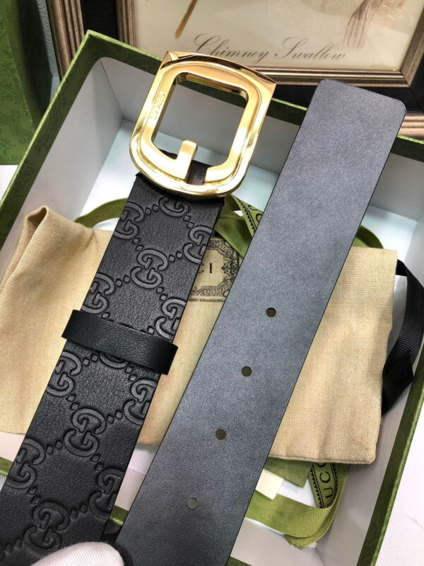 1:1 Replica Gucci Signature Belt Black For Women, Women Belt