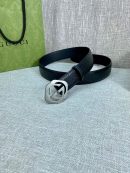 1:1 Replica Gucci Signature Belt Black For Women, Women Belt