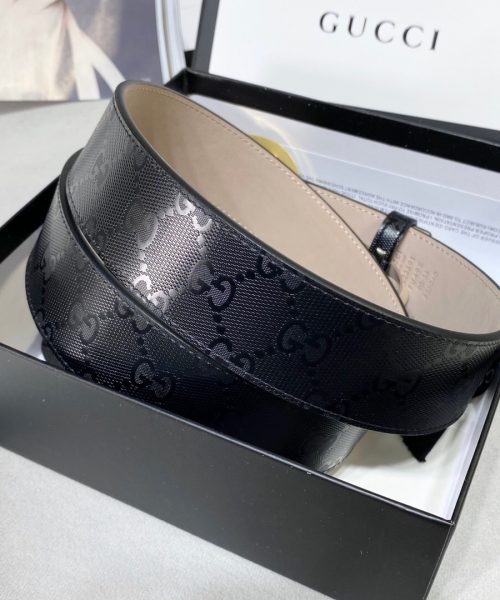 1:1 Replica Gucci Signature Belt Black For Women, Women Belt