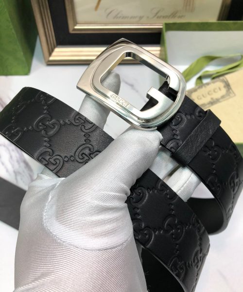 1:1 Replica Gucci Signature Belt Black For Women, Women Belt