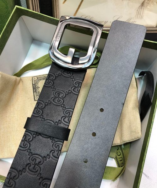 1:1 Replica Gucci Signature Belt Black For Women, Women Belt