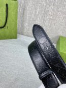 1:1 Replica Gucci Signature Belt Black For Women, Women Belt