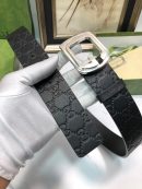 1:1 Replica Gucci Signature Belt Black For Women, Women Belt