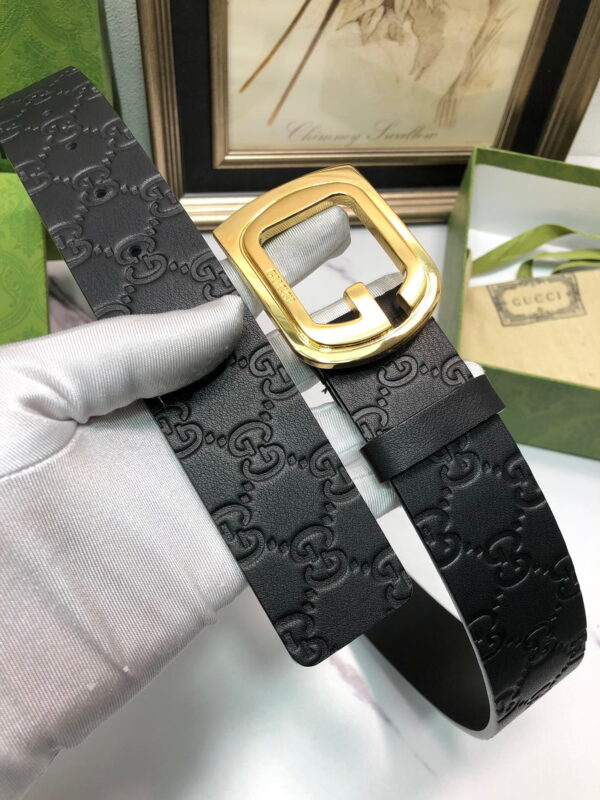 1:1 Replica Gucci Signature Belt Black For Women, Women Belt