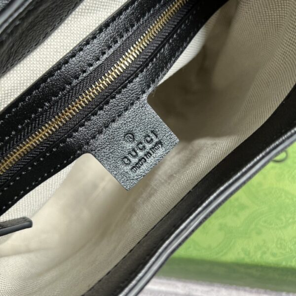 1:1 Replica Gucci Small GG Shoulder Bag White Debossed For Women 9.8in/25cm 675788 GG UD9AX 9099