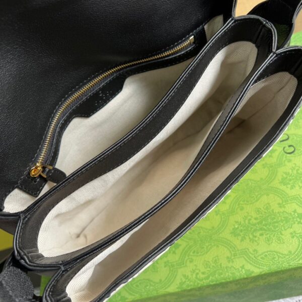1:1 Replica Gucci Small GG Top Handle Bag White For Women, Women's Bags 17.7in/19cm GG ‎675791 UD9AX 9099