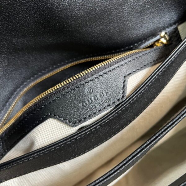 1:1 Replica Gucci Small GG Top Handle Bag White For Women, Women's Bags 17.7in/19cm GG ‎675791 UD9AX 9099